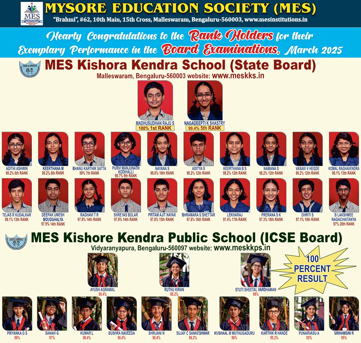 MES Kishora Kendra School